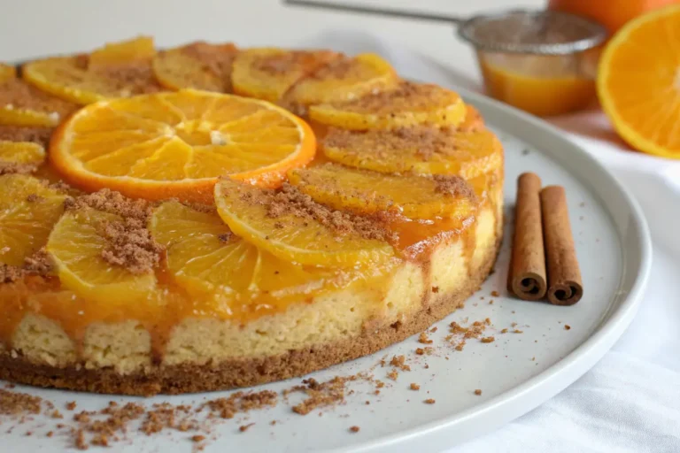 gâteau semoule l'orange