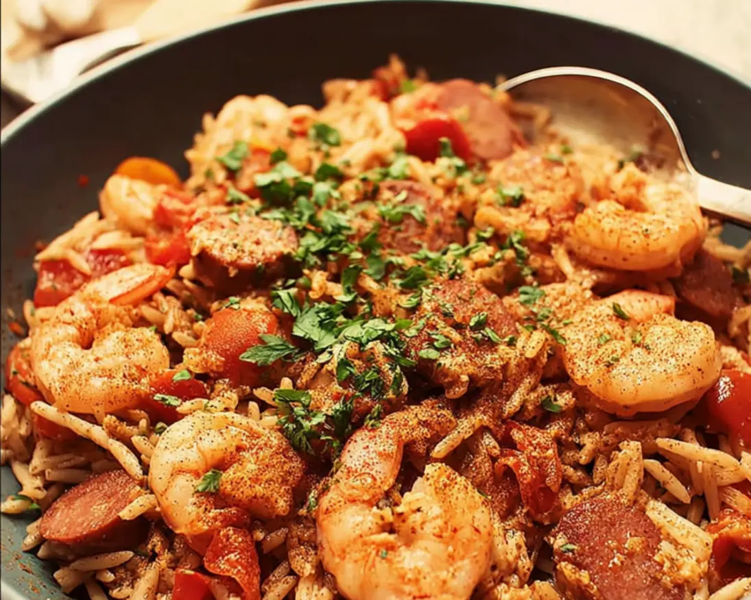 pasta cajun kruiden jambalaya stijl