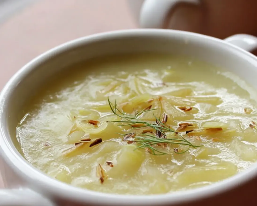 prei aardappel venkel soep