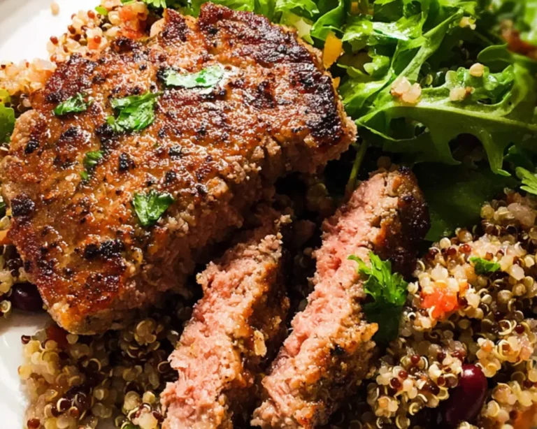 quinoa burgers rode bonen