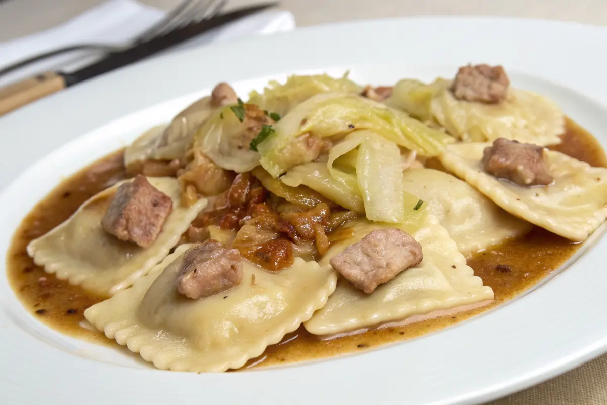 ravioli porc chou chinois