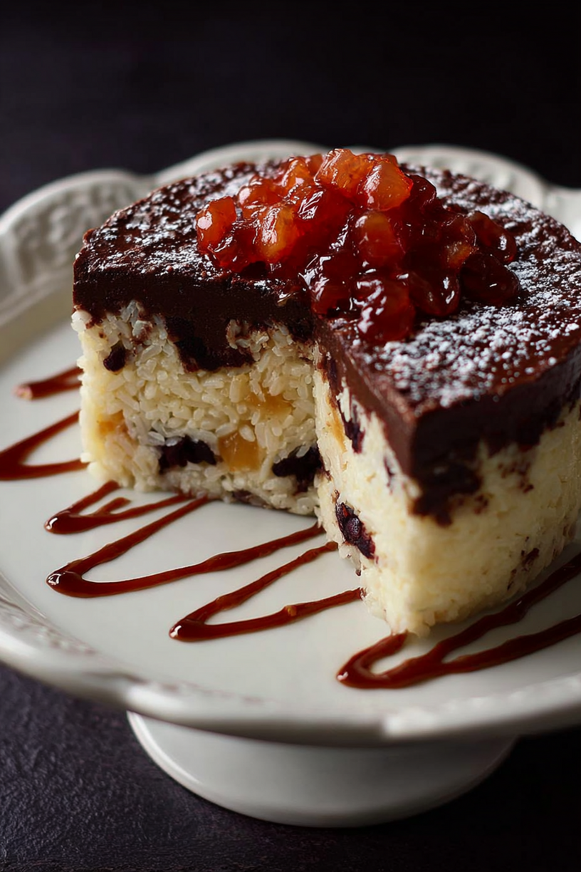 Reiskuchen mit Azuki-Bohnenpaste