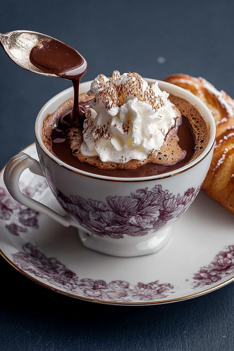 warme chocolademelk wiener stijl