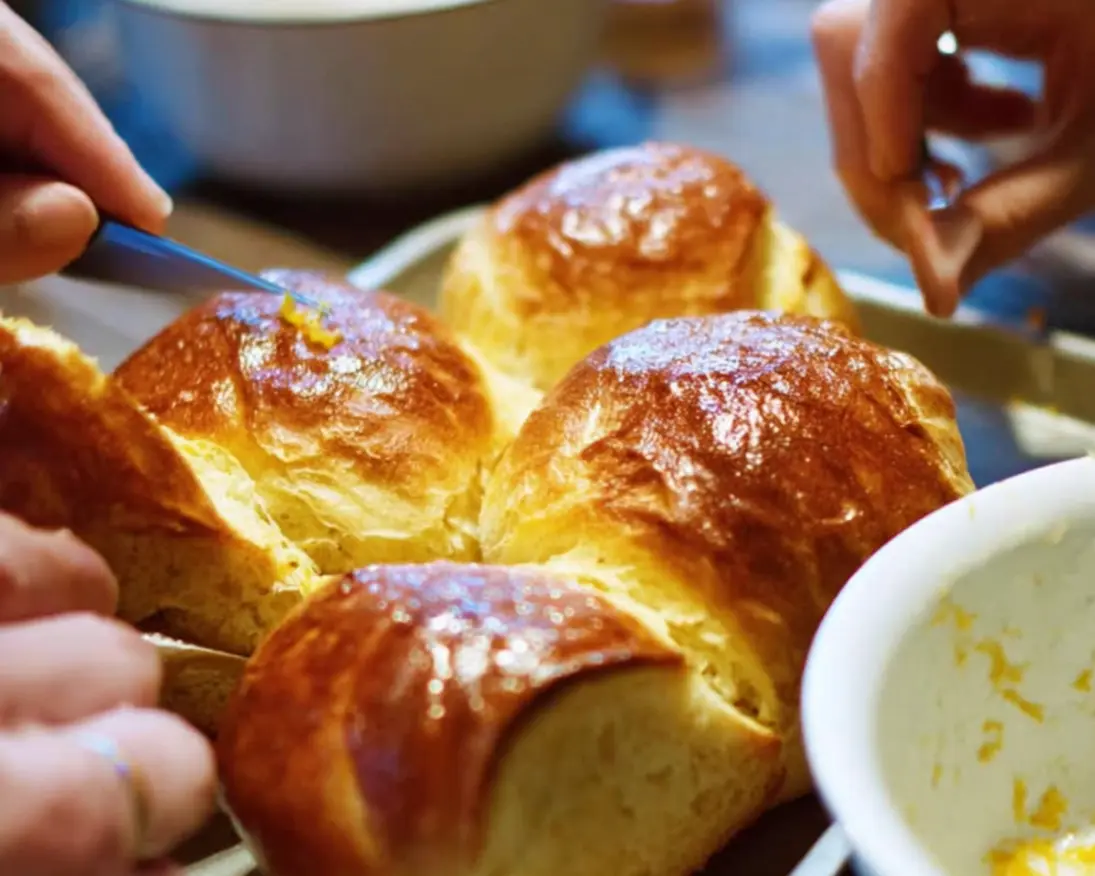 wentelteefjes brioche mandarijn honing