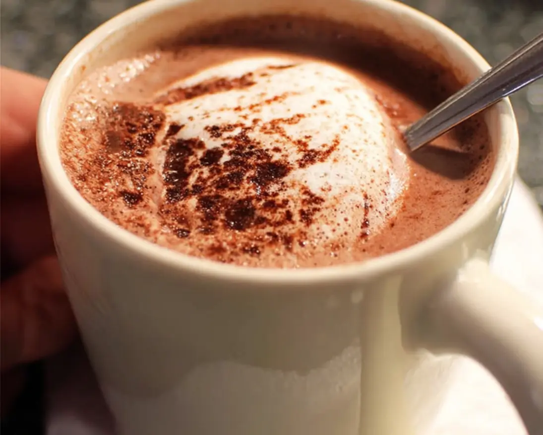 chocolat blanc chaud