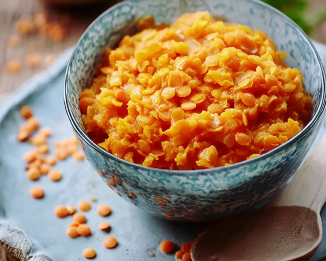 rode linzen dhal