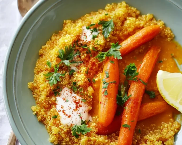 wortel quinoa crème
