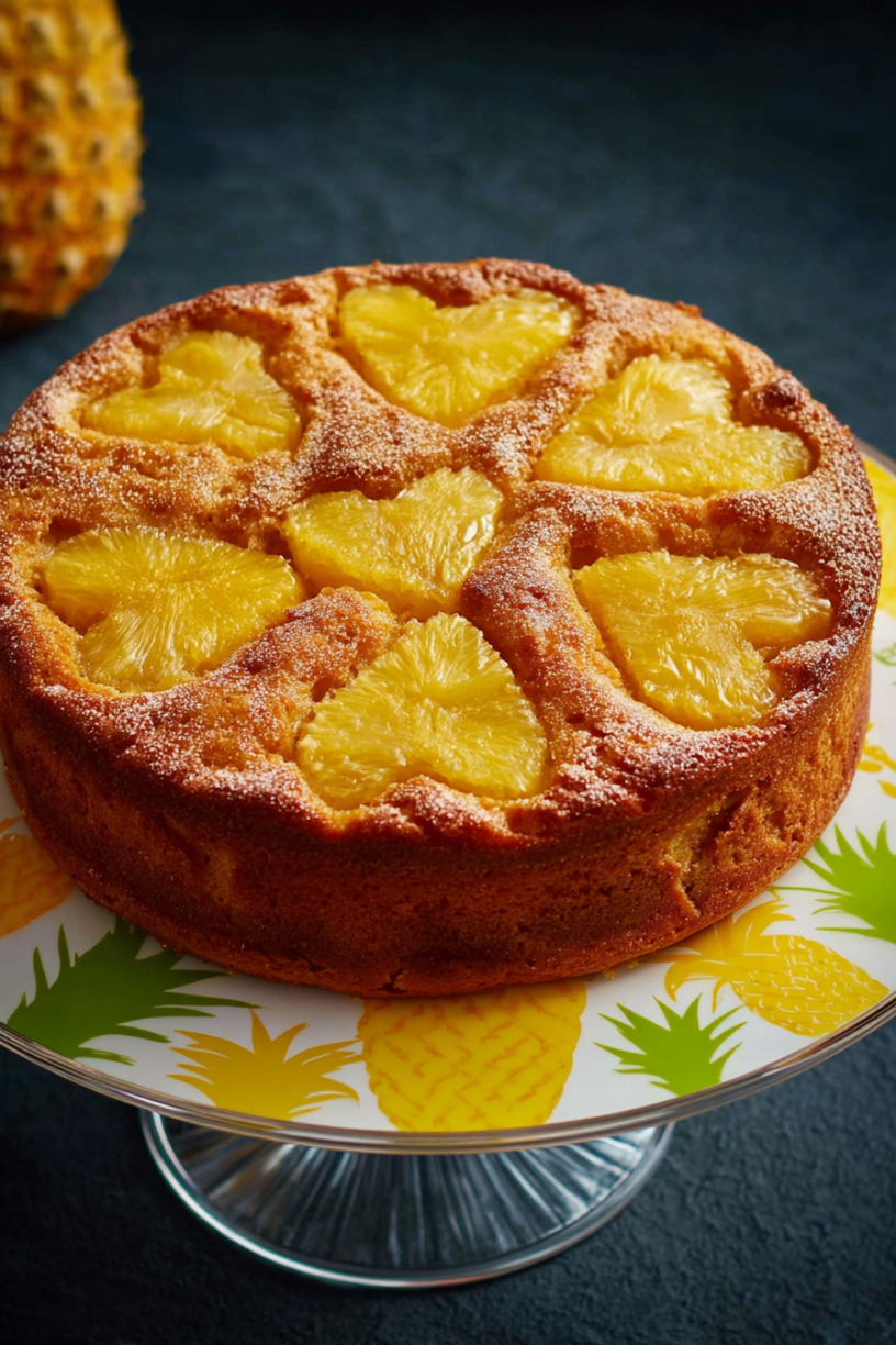 ananas hart cake