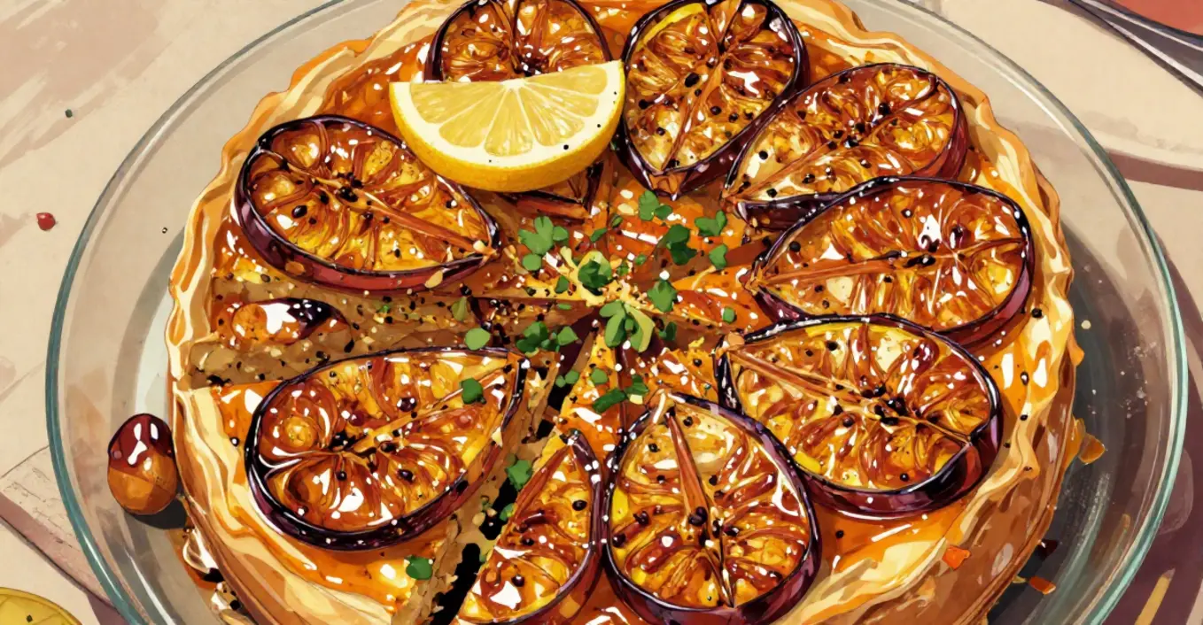 Auberginen Tatin