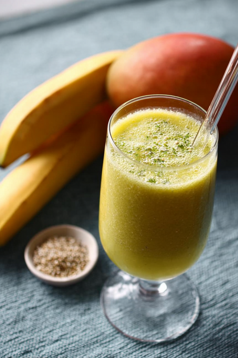 Bananen Mango Limetten Smoothie