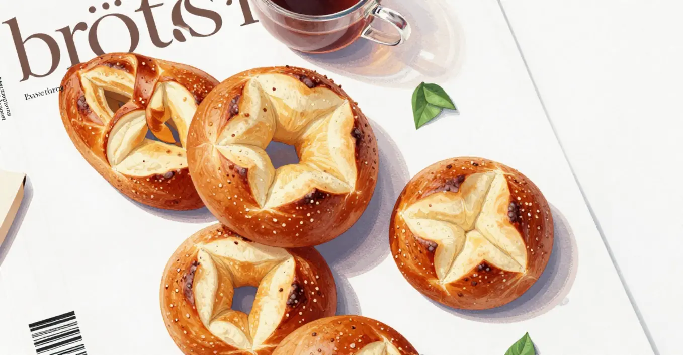 Brötchen nach Brezelart