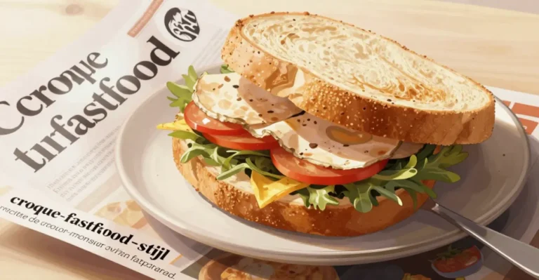croque fastfood stijl