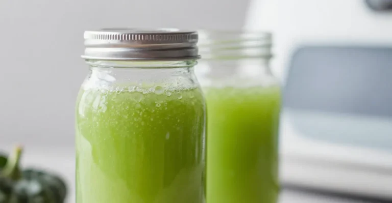 Detox Saft mit Gurke und Fenchel