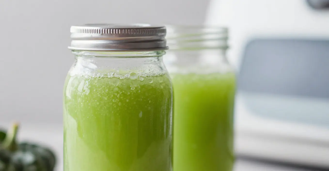 Detox Saft mit Gurke und Fenchel