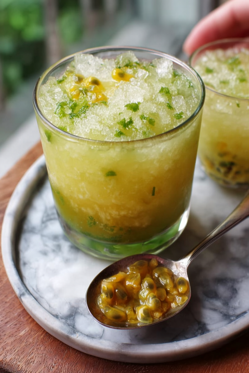 Frozen Caipirinha Maracuja