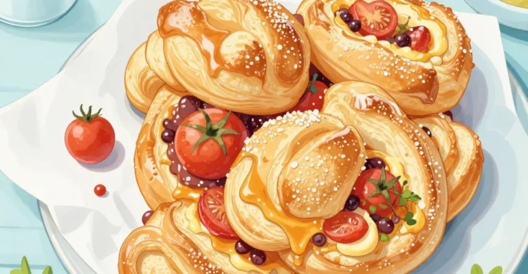 Gefüllte Brötchen mit Kirschtomaten