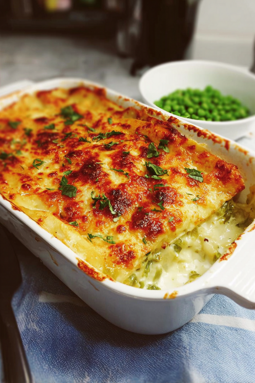 Gemüselasagne mit leichter Béchamelsauce