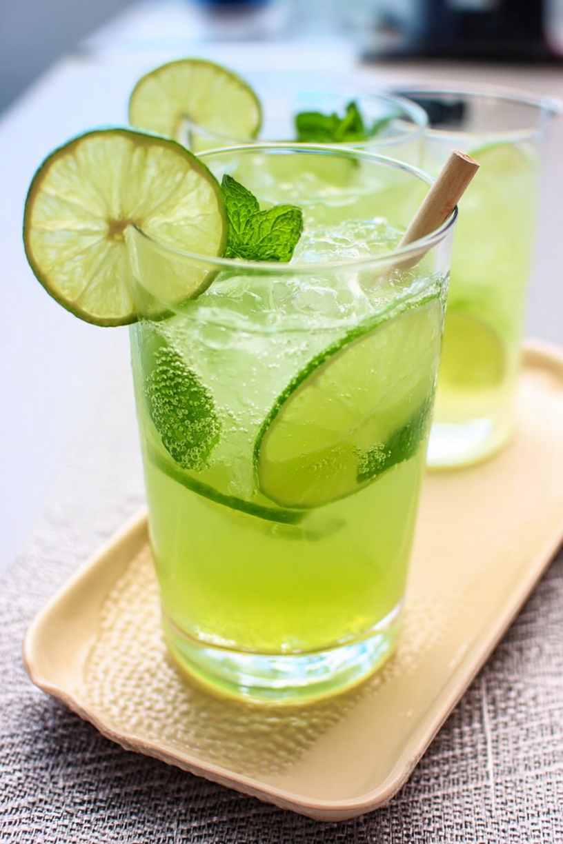 Grüne Limonade