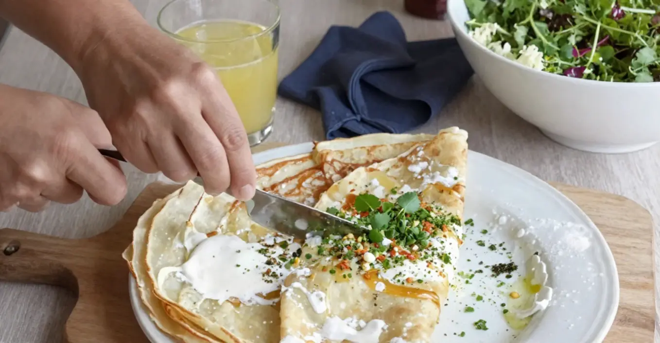 Günstiges Menü Gözleme Crêpes