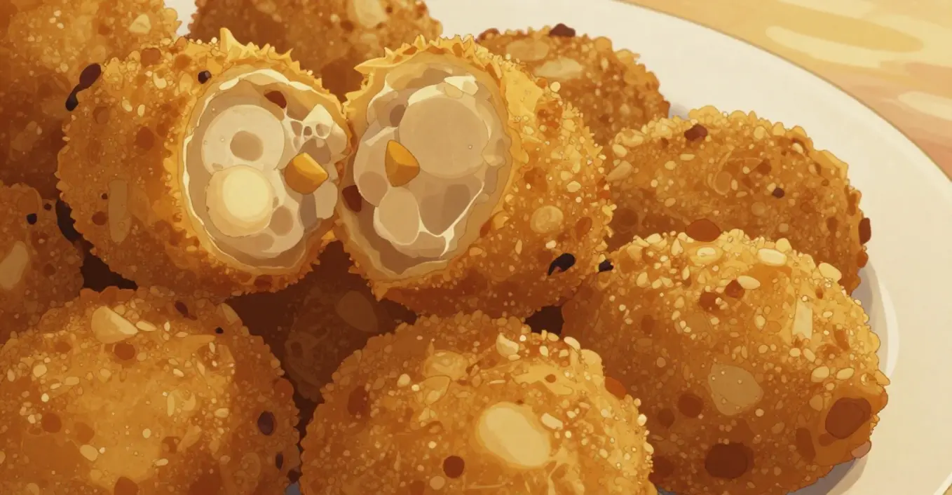 Herbstliche Steinpilzkroketten
