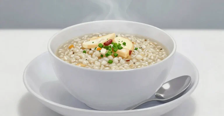 Herzhafter Reisporridge Congee
