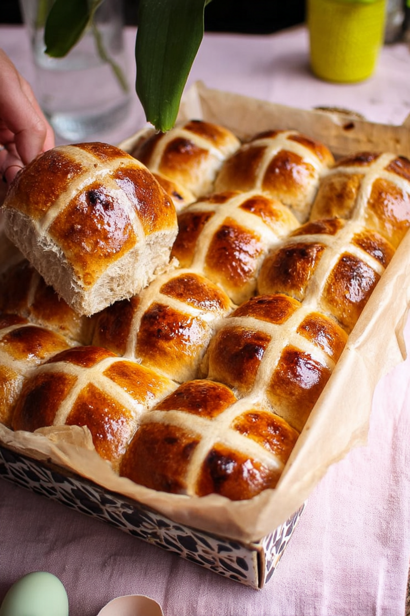 Hot Cross Buns Osterbrötchen