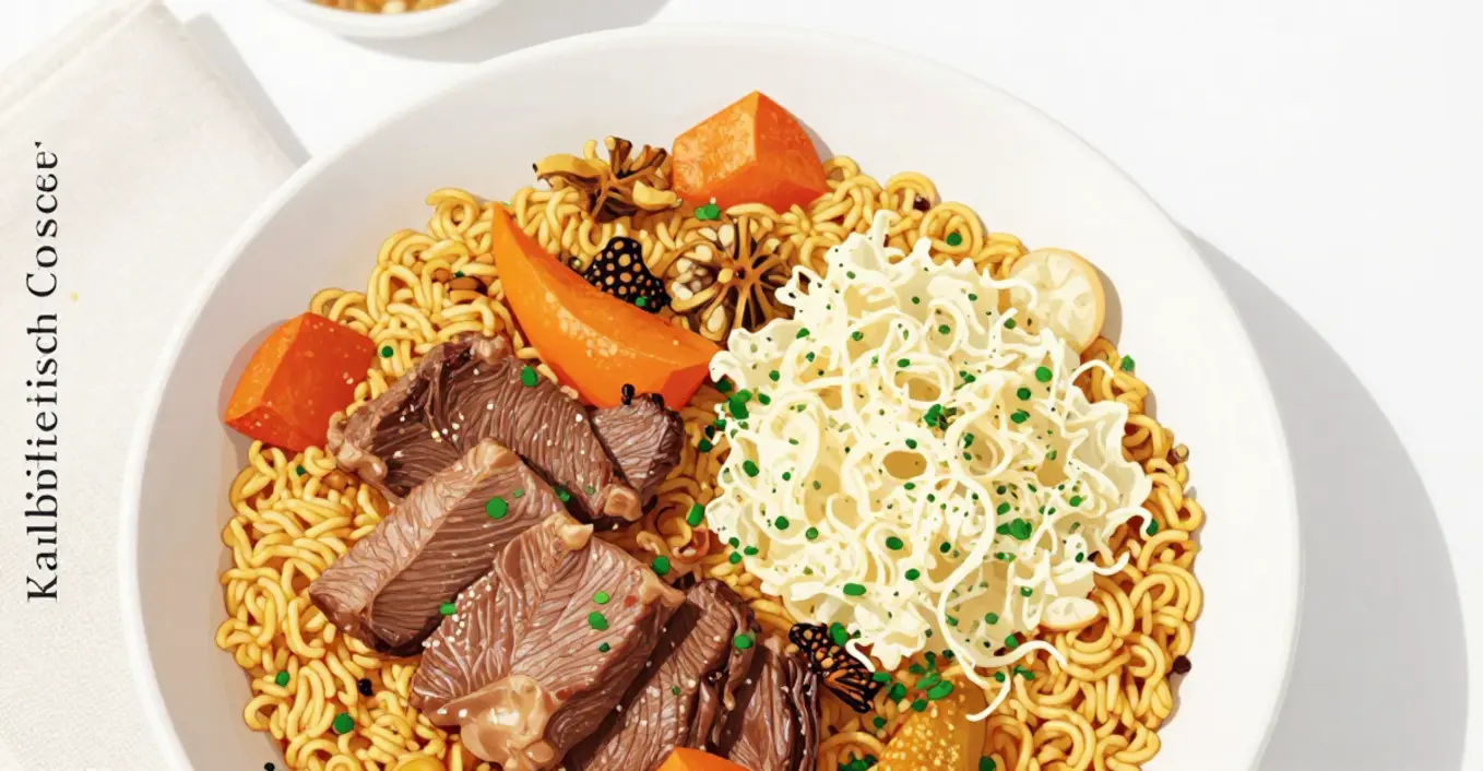 Kalbfleisch Couscous
