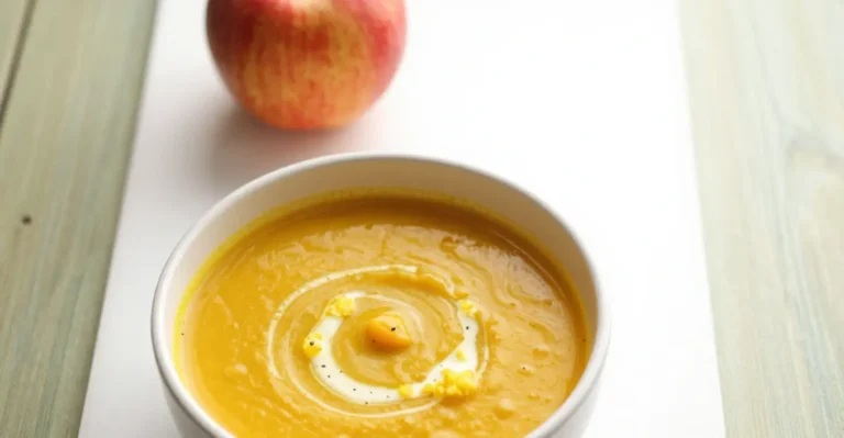 Karotten Apfel Curry Suppe