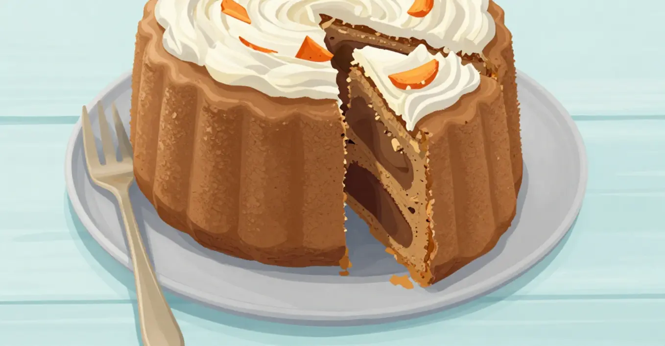 Karotten Mandel Kuchen ohne Zucker