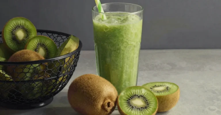 Kiwi Bananen Kressesmoothie
