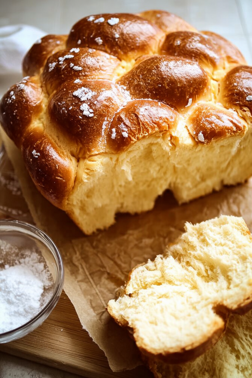 Kokosmilch Brioche