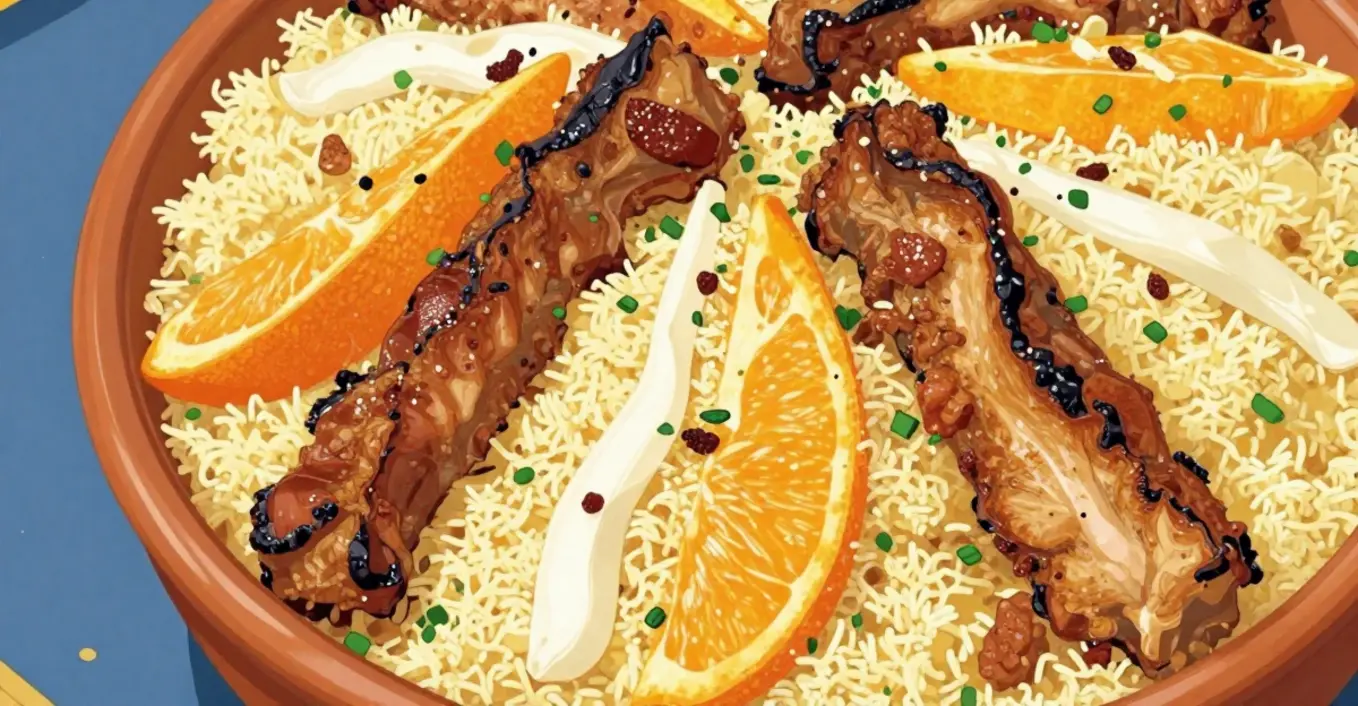 Masfouf Couscous mit Trockenfrüchten