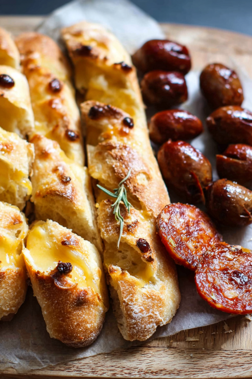 Oliven Chorizo Emmentaler Stangen