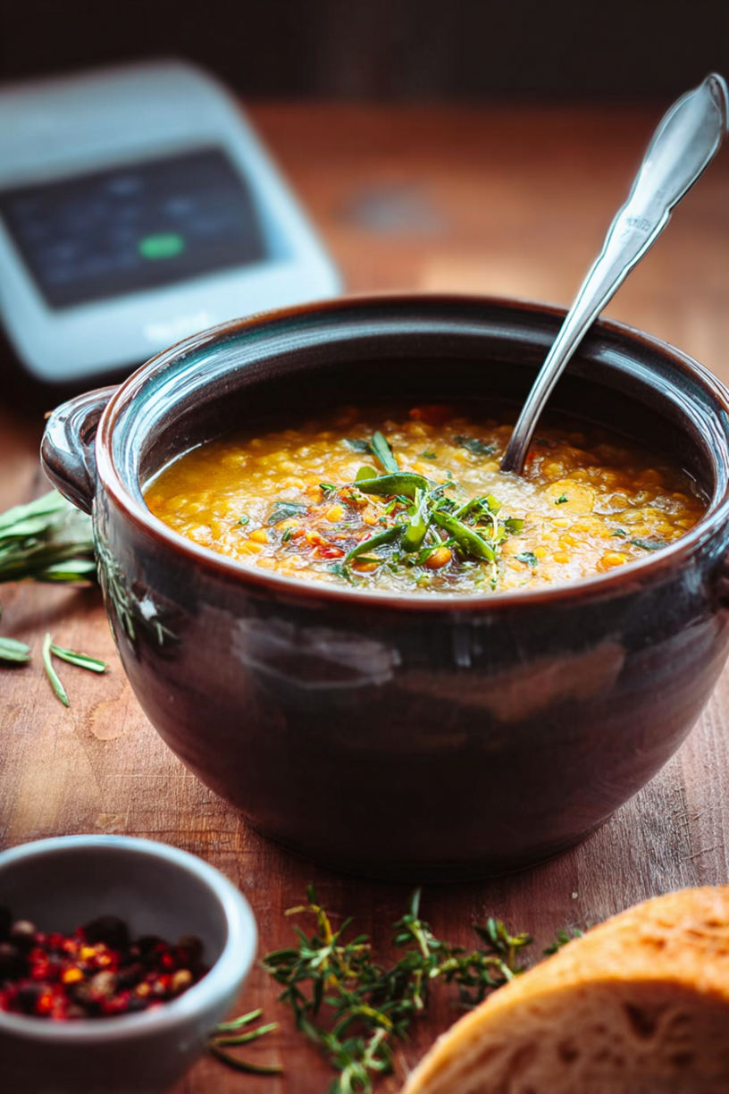 Rote Linsensuppe