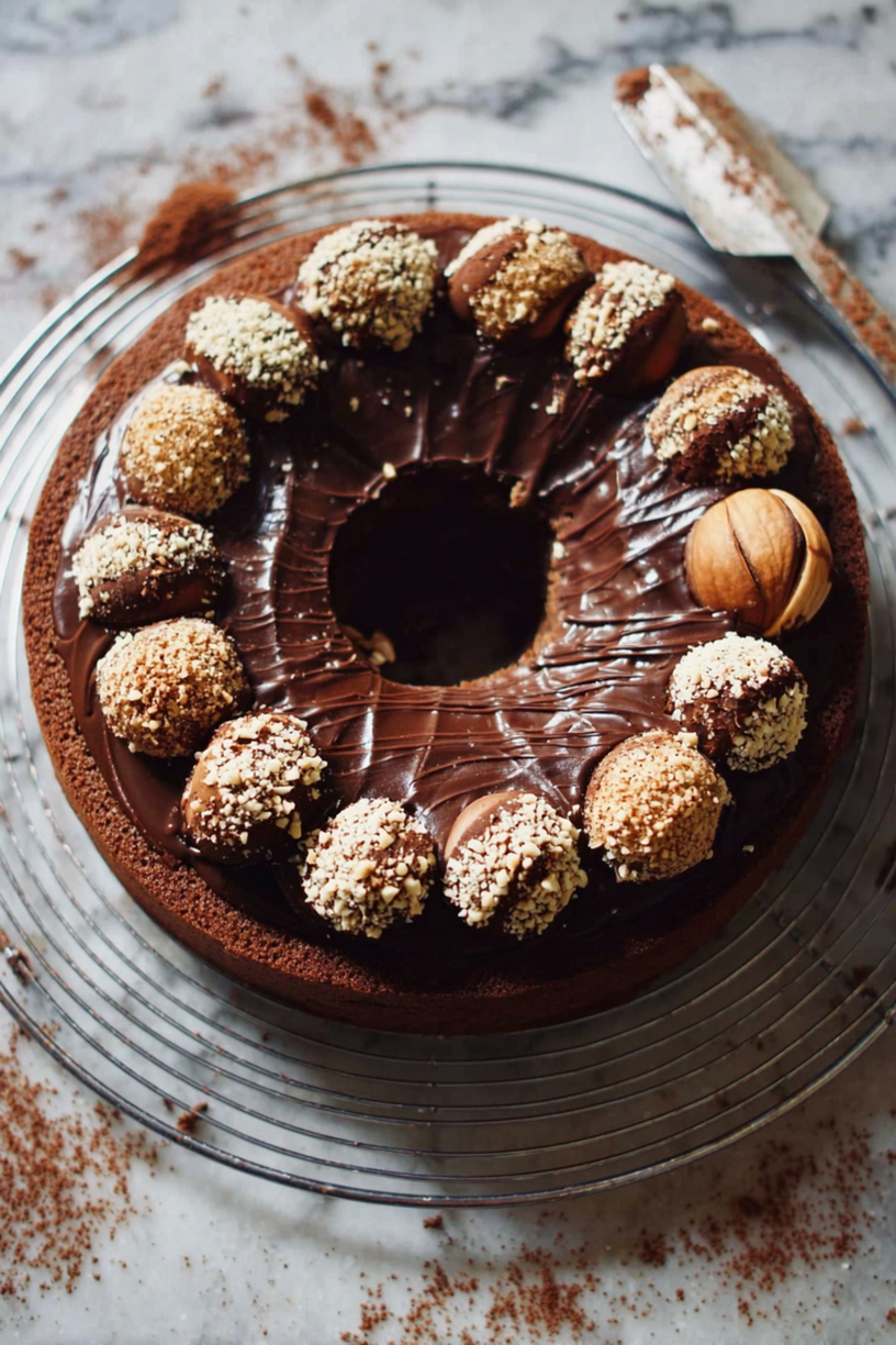Schoko Haselnuss Kuchen