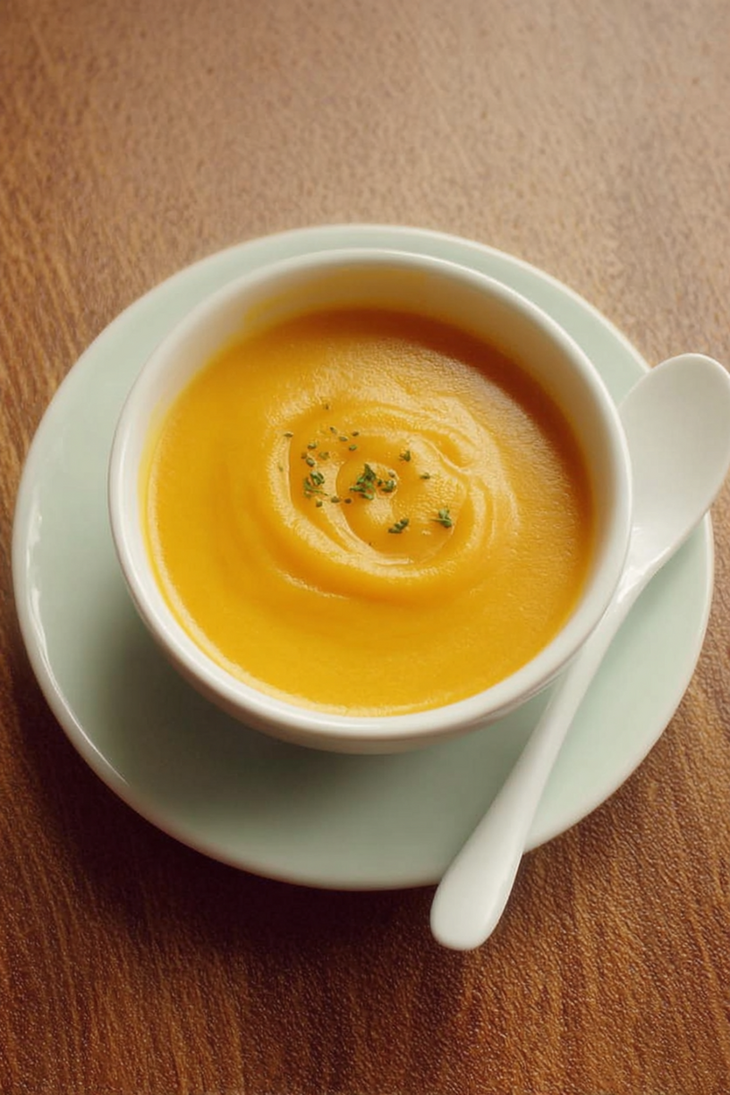 Süßkartoffel Orangen Cremesuppe