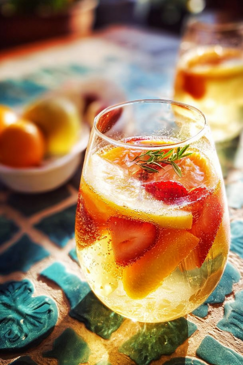 Weiße Sangria