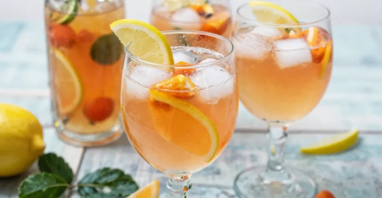 Weiße Sangria